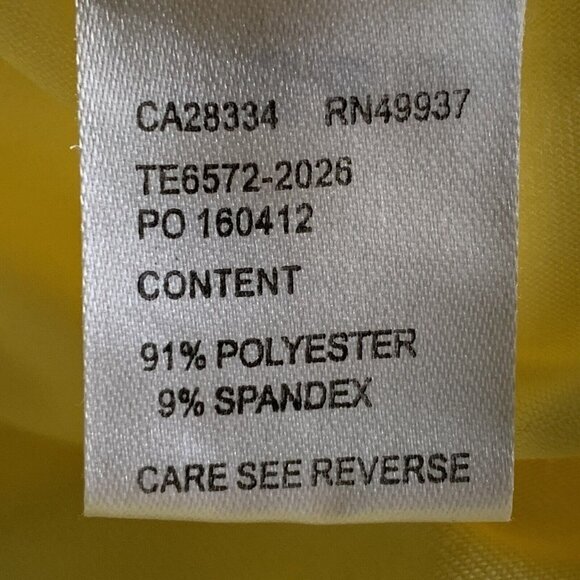 TAIL Tennis Skort Womens Large Yellow Ball Pockets Ruffle Hem Pull On Activewear - Picture 4 of 9